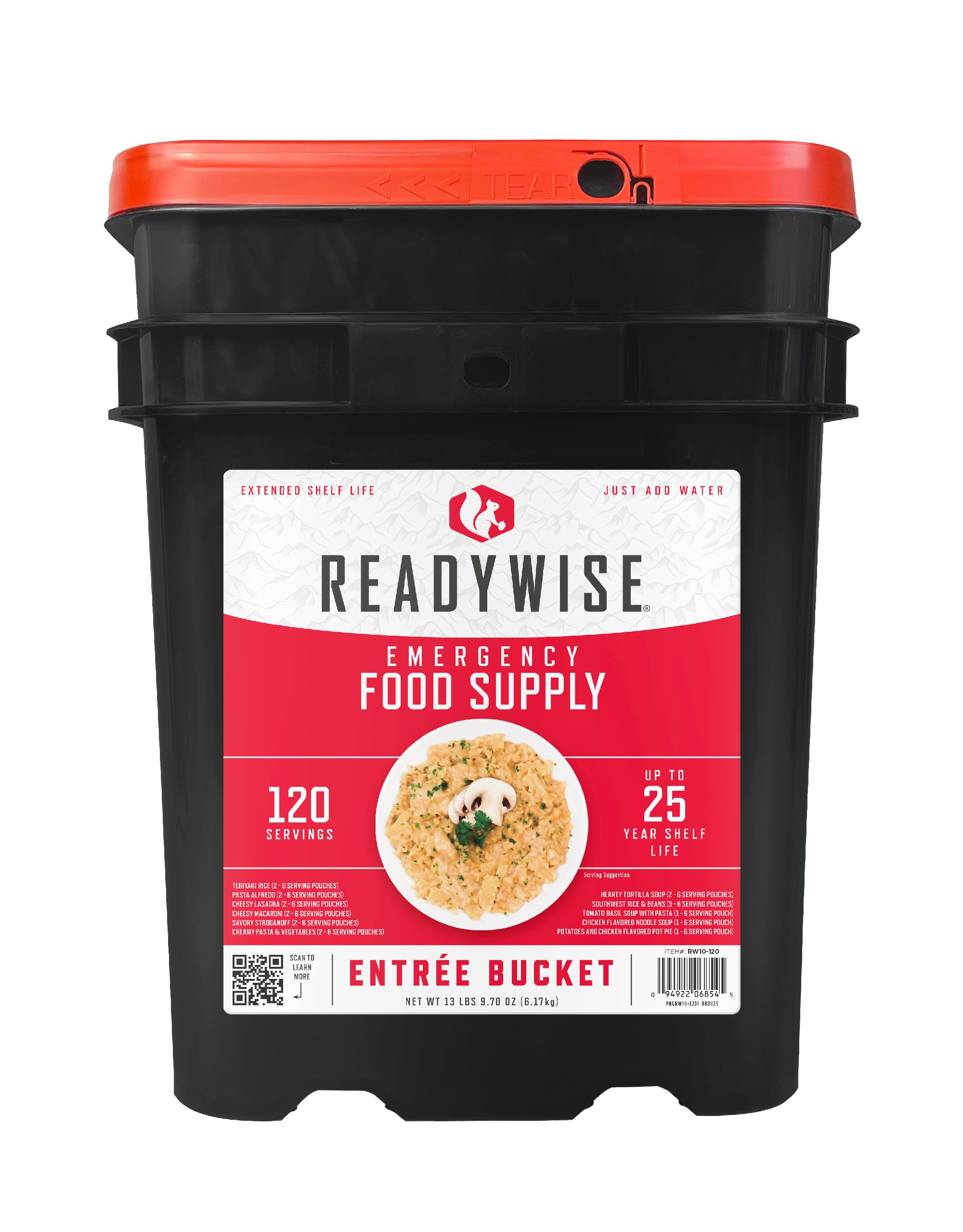 Survival Food Bucket